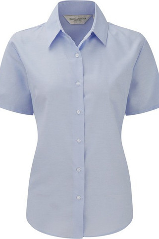 Russell Collection RU933F - Ladies Short Sleeve Easy Care Oxford Shirt
