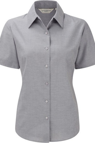 Russell Collection RU933F - Ladies` Oxford Bluse
