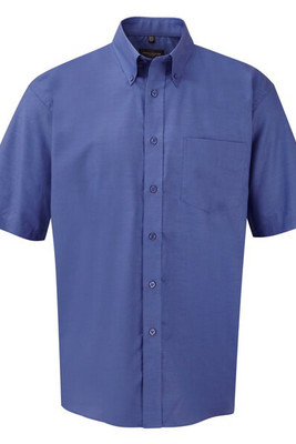 Russell Collection RU933M - Chemise Oxford Homme Manches Courtes