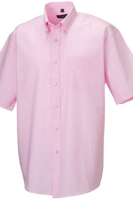 Russell Collection RU933M - Men's Short Sleeve Easy Care Oxford Shirt