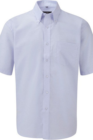 Russell Collection RU933M - Mens Short Sleeve Easy Care Oxford Shirt