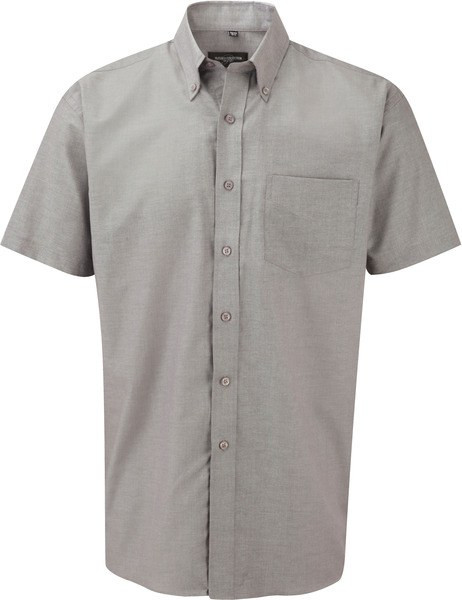 Russell Collection RU933M - Men's Short Sleeve Easy Care Oxford Shirt