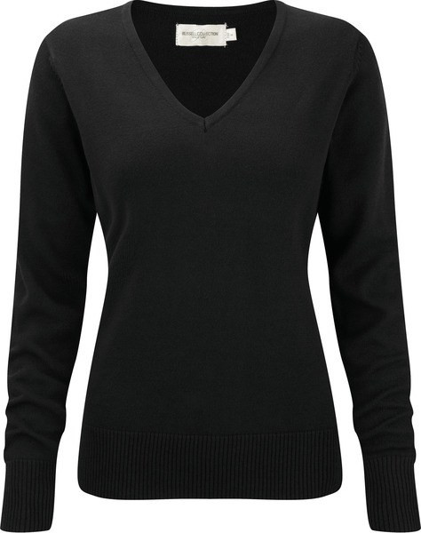 Russell Collection RU710F - Pullover med V-udskæring