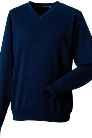 Russell Collection RU710M - V-Neck Knitted Pullover