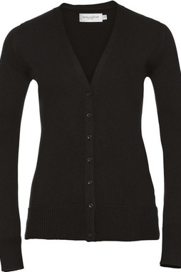 Russell Collection RU715F - Cardigan Moderne en Coton Mélangé