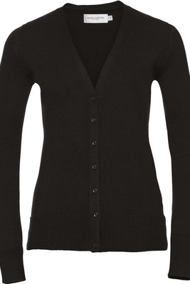 Russell Collection RU715F - Cardigan Moderne en Coton Mélangé