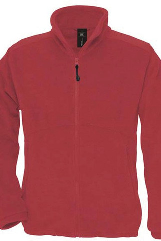 B&C CGICE - Outdoor Full Fleecemit Zipper - FU703