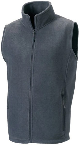 Russell RU8720M - Vindtett Fleecevest for Utendørsbruk