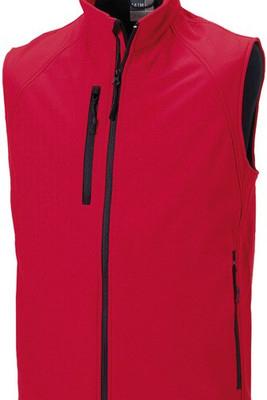 Russell RU141M - Wetterfeste Softshell-Weste mit Taschen