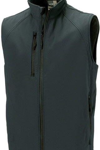 Russell RU141M - Wetterfeste Softshell-Weste mit Taschen