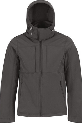 B&C CGJM950 - Versatile Softshell Jacket with Detachable Hood