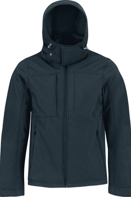 B&C CGJM950 - Softshell jakke med hætte