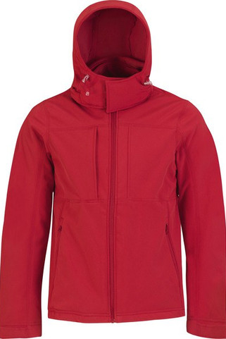 B&C CGJM950 - Hooded Softshell Jacke JM950