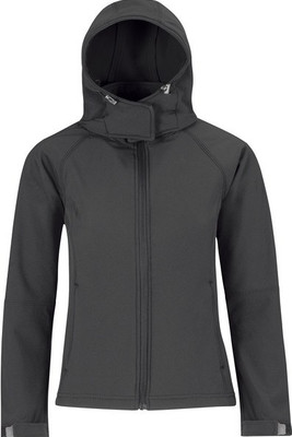 B&C CGJW937 - Softshell jakke med hætte