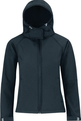 B&C CGJW937 - Women's Waterproof Softshell Jacket with Detachable Hood