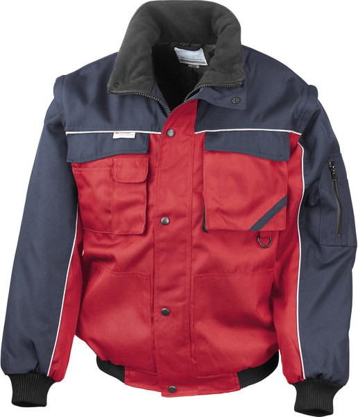 Result R71 - Workguard pilotjakke med avtagbare ermer