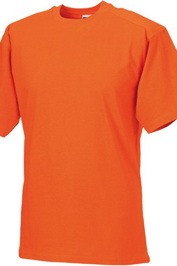 Russell RU010M - T-Shirt Résistant en Coton Confortable