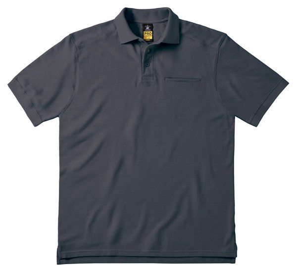 B&C Pro CGPUC10 - Ultimate Comfort Cotton Polo with Practical Pocket