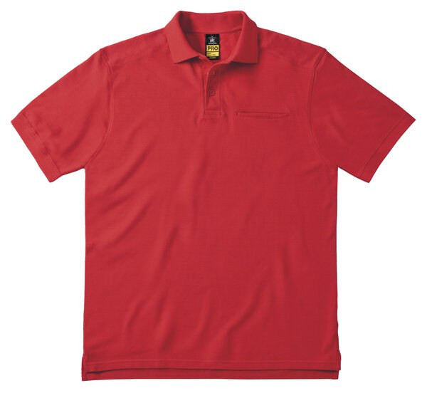 B&C Pro CGPUC10 - Ultimate Comfort Cotton Polo with Practical Pocket