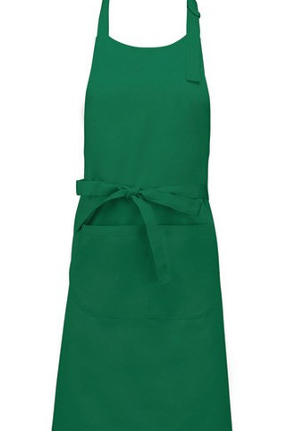 Kariban K885 - Küchenschürze aus Baumwolle mit Doppeltasche