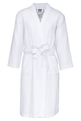 Kariban K122 - Luxury Cotton Waffle Weave Bathrobe with Pockets
