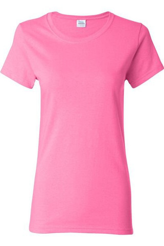 Gildan 5000L - Sustainable Heavy Cotton Ladies T-Shirt with Feminine Fit
