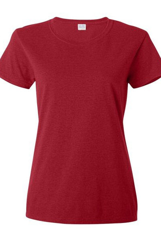 Gildan 5000L - Sustainable Heavy Cotton Ladies T-Shirt with Feminine Fit