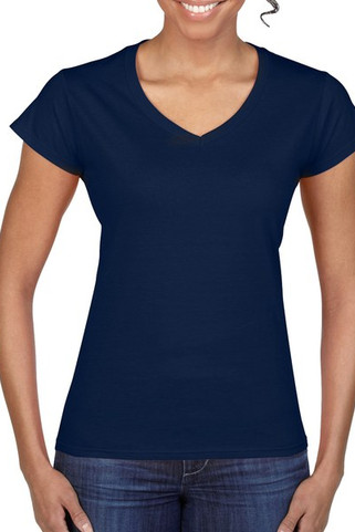 Gildan 64V00L - V-Neck T-shirt Junior Fit for Women