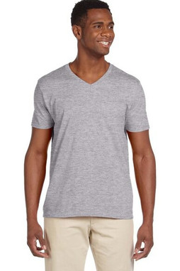 Gildan 64V00 - T-shirt Col V Confort Style Européen