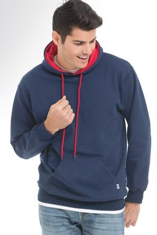 King Athletics Double Hooded Two-Tone Sweatshirt 9041