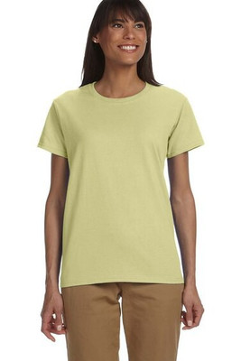 Gildan 2000L - Comfort Fit Ladies T-Shirt with Seamless Collar and Double-Needle Stitching