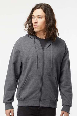 King Fashions KF9017 FULL ZIP HOODED SWEAT - 15 oz