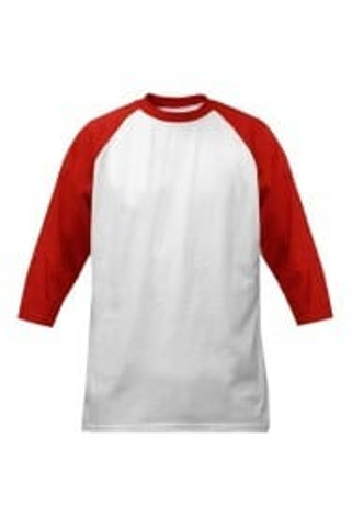 M & O Knits 5540 T-SHIRT DE BASEBALL