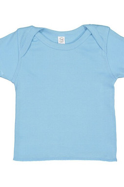 Rabbit Skins R3400 - Infant 5 oz. Baby Rib Lap Shoulder T-Shirt