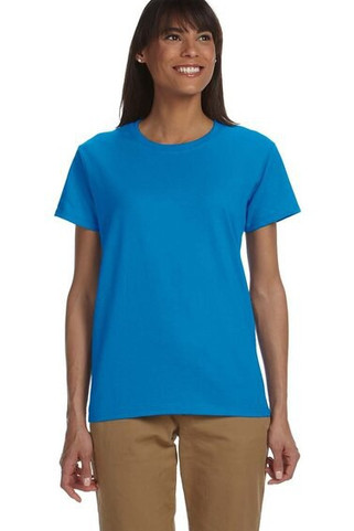 Gildan 2000L - T-Shirt Femme Confort et Style Poly-Coton