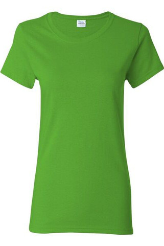 Gildan 5000L - Sustainable Heavy Cotton Ladies T-Shirt with Feminine Fit