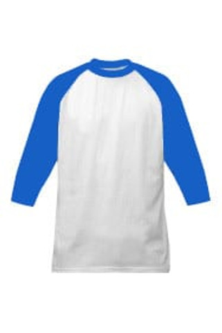 M & O Knits 5540 T-SHIRT DE BASEBALL
