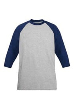 M & O Knits 5540 T-SHIRT DE BASEBALL