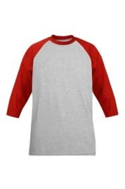 M & O Knits 5540 T-SHIRT DE BASEBALL