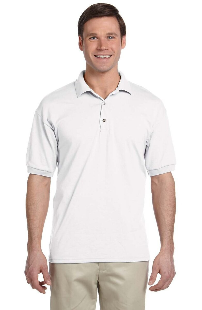 Gildan 8800 - Adult Sport Polo Shirt - White | Wordans Canada
