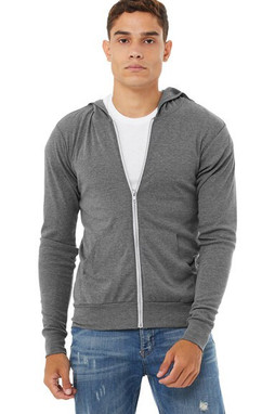 Bella B3939 - Unisex Triblend Light Hoodie