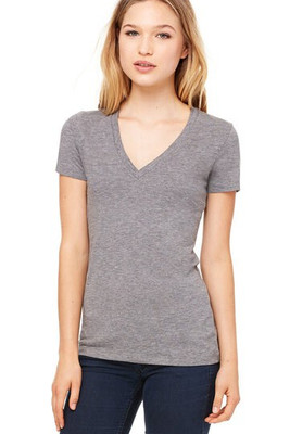 Bella B8435 - Triblend Deep V-Neck