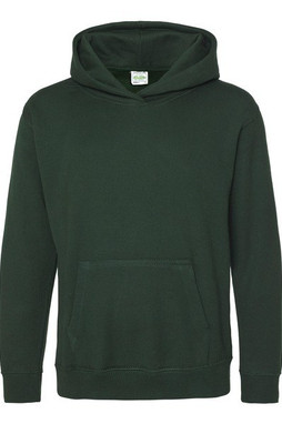 AWDIS JUST HOODS JH01J - Eco-Friendly Kids Cotton Hoodie with Kangaroo Pocket
