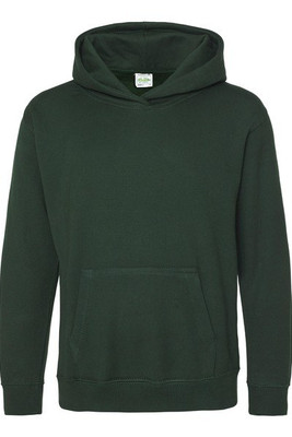 AWDIS JUST HOODS JH01J - Eco-Friendly Kids Cotton Hoodie with Kangaroo Pocket