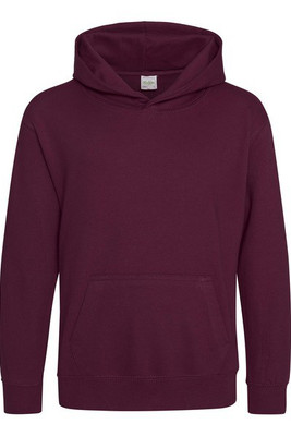 AWDIS JUST HOODS JH01J - Eco-Friendly Kids Cotton Hoodie with Kangaroo Pocket