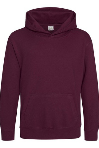 AWDIS JUST HOODS JH01J - Eco-Friendly Kids Cotton Hoodie with Kangaroo Pocket