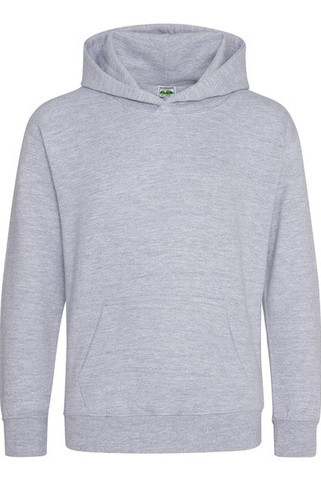 AWDIS JUST HOODS JH01J - Eco-Friendly Kids Cotton Hoodie with Kangaroo Pocket