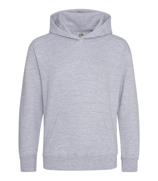 AWDIS JUST HOODS JH01J - Eco-Friendly Kids Cotton Hoodie with Kangaroo Pocket
