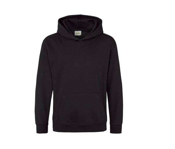 AWDIS JUST HOODS JH01J - Eco-Friendly Kids Cotton Hoodie with Kangaroo Pocket