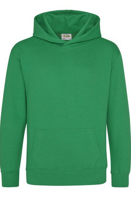 AWDIS JUST HOODS JH01J - Eco-Friendly Kids Cotton Hoodie with Kangaroo Pocket